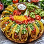 Easy Taco Recipe Dinner Board