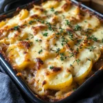 French Onion Potato Bake