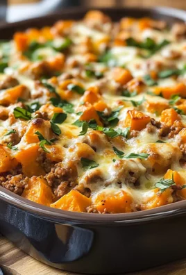 Ground Turkey Sweet Potato Bake Recipe