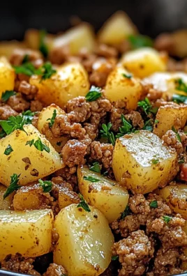 Ground turkey with potatoes
