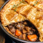 Guinness Braised Beef Pot Pie