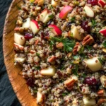 Herbed Wild Rice Quinoa Stuffing