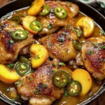 Jalapeno Peach Chicken