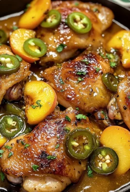 Jalapeno Peach Chicken