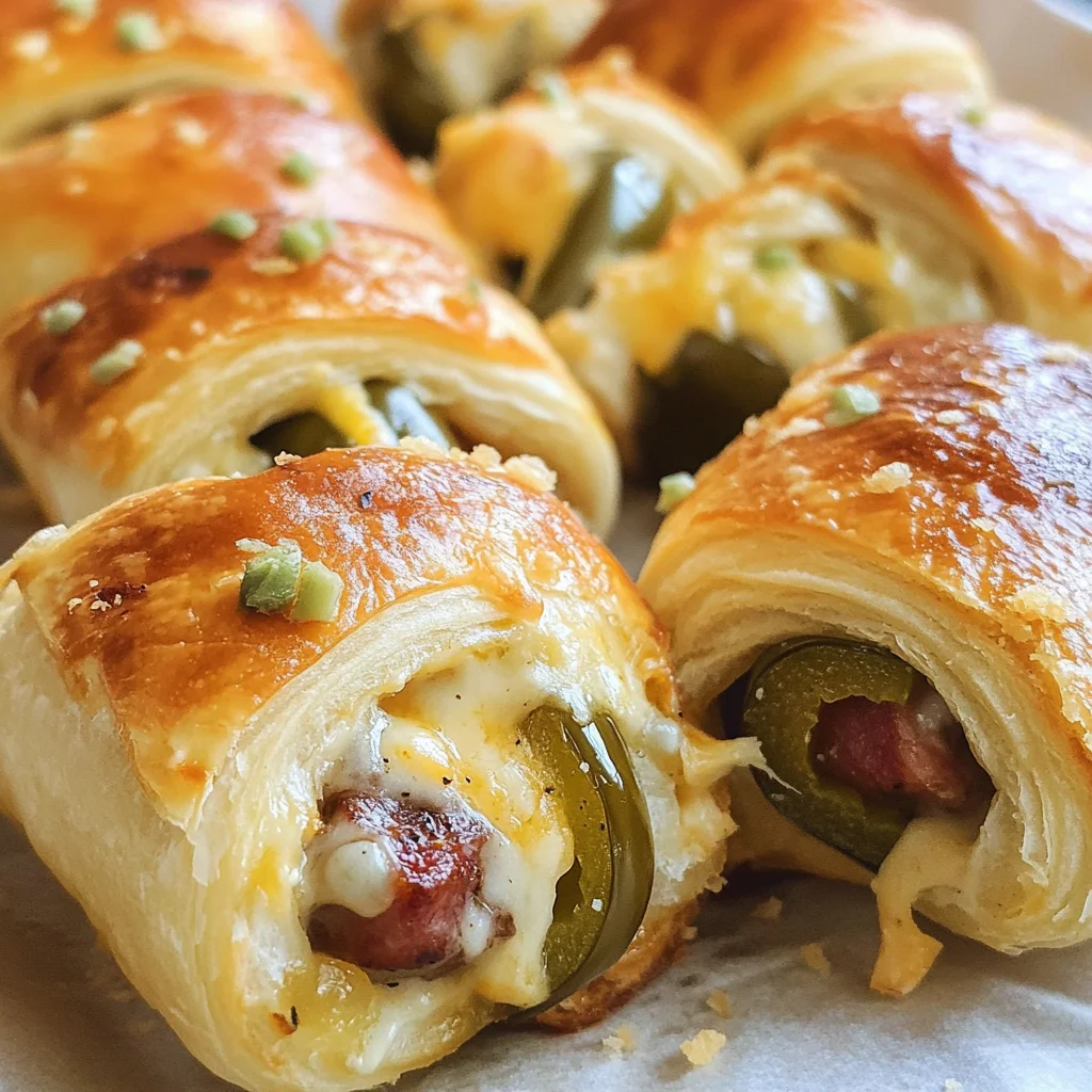 Jalapeno Popper Pigs in a Blanket