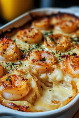 Keto Garlic Shrimp Au Gratin