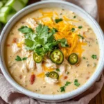 Keto White Chicken Chili
