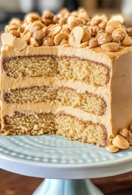 Loaded Peanut Butter Layer Cake