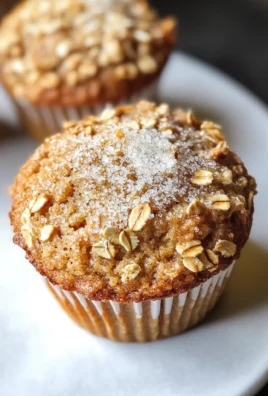 Maple Brown Sugar Oatmeal Muffins