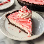 No Bake Christmas Peppermint Pie