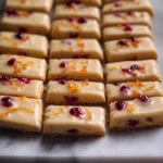 Orange Cranberry Shortbread Cookies