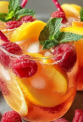 Raspberry Peach Lemonade