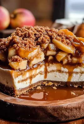 Salted Caramel Apple Pie Cheesecake