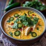 Spicy Jalapeño Popper Chicken Soup