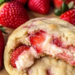 Strawberry Cheesecake Cookies