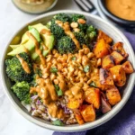 Thai Peanut Sweet Potato Buddha Bowl