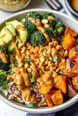 Thai Peanut Sweet Potato Buddha Bowl