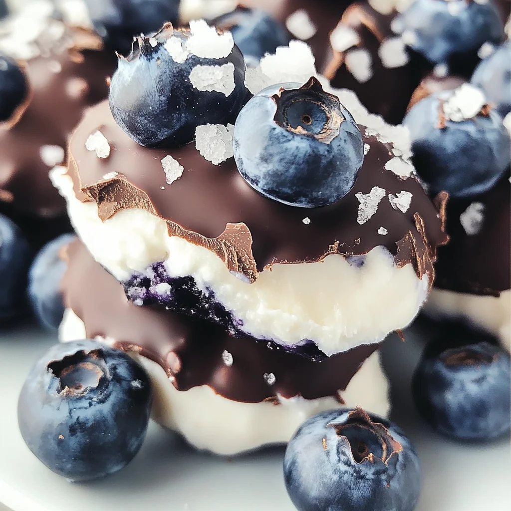 Wholesome Frozen Blueberry Yogurt Clusters