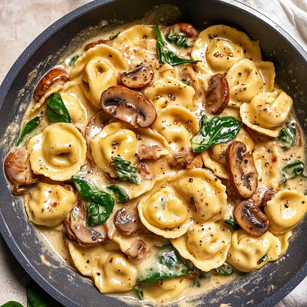 creamy tortellini