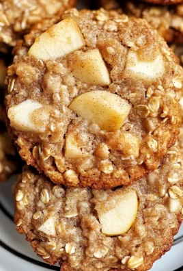 Apple Cinnamon Oatmeal Cookies