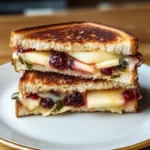 Apple and Cranberry Grilled Cheese