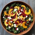 Autumn Harvest Salad with Pomegranates