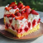 Best Strawberry Poke Cake