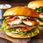 Blackened Chicken Bacon Ranch Sandwiches Recipe