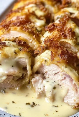 Chicken Cordon Bleu with Swiss Cheese Sauce is delicious.