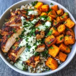Chicken Sweet Potato Bowl: Your Easy High-Protein Meal!