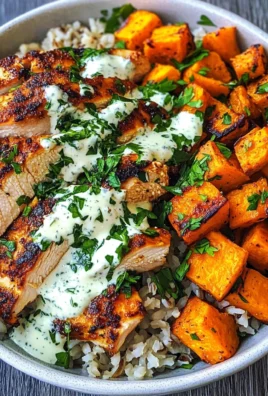 Chicken Sweet Potato Bowl: Your Easy High-Protein Meal!