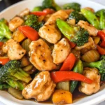 Chicken with Mixed Vegetable Stir Fry