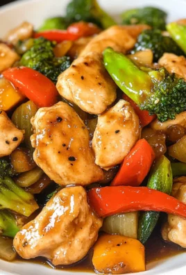 Chicken with Mixed Vegetable Stir Fry