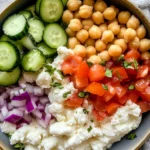 Cottage Cheese and Chickpea Salad: A Refreshing and Protein-Packed Delight