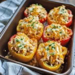 Creamy Chicken Stuffed Peppers