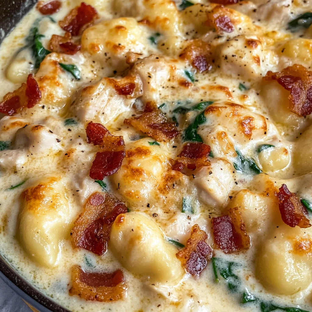 Creamy Crack Chicken Gnocchi