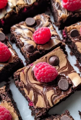 Decadent Raspberry Swirl Brownies