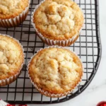 Easy Christmas Eggnog Muffins