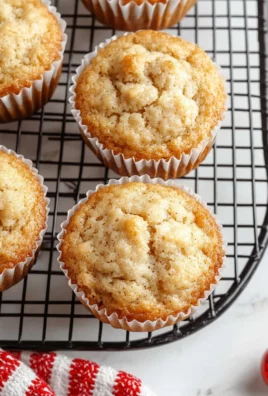 Easy Christmas Eggnog Muffins