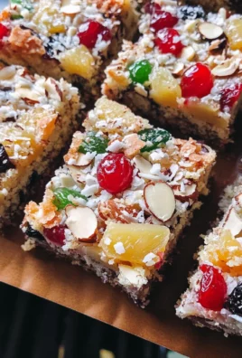 FRUIT CAKE 7-LAYER BARS