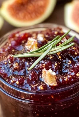 Fig Rosemary and Red Wine Jam