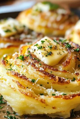 Garlic Parmesan Duchess Potatoes
