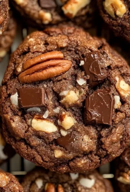 German Chocolate Cookies