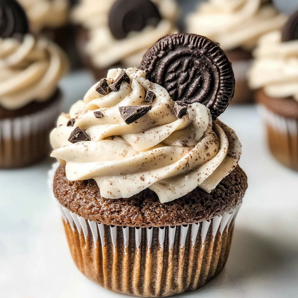 Gluten-Free Cookies & Cream Cupcakes