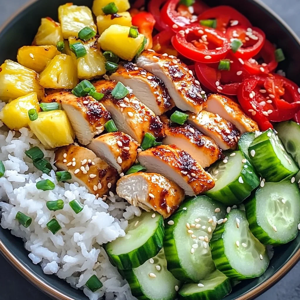 Hawaiian Chicken Bowl