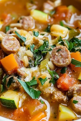 Healthy Zucchini Tomato Italian Sausage Soup: An Incredible Essential Recipe