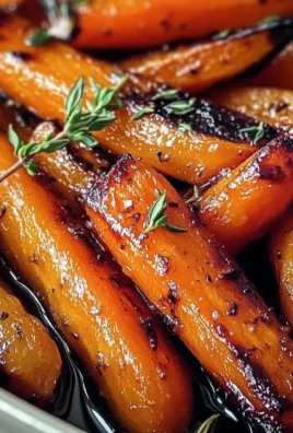 Honey Balsamic Roasted Carrots