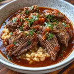 Italian Pot Roast & Parmesan Risotto