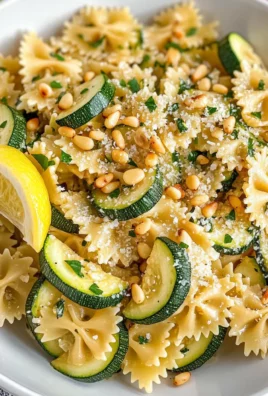 Lemon Zucchini Pasta