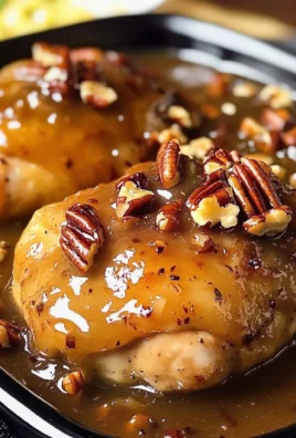 Maple Bourbon Pecan Chicken